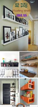 It is a wall mounted shelf that offers plenty of compartments for storage and display of decorations. 32 Bright Diy Floating Shelf Ideas To Maximize Your Space Rina Watt Blogger Home Decor Diy And Recipes