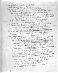 Original Manuscript Images Of John Keats S Poetry And Letters Keats To Autumn Keats John Keats