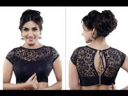 Black Boat Neck Net Tops Boat Neck Blouses In 2020 Netted Blouse Designs Boat Neck Blouse Blouse Neck Designs