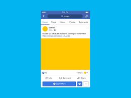Facebook Mobile Post Mockup On Behance Facebook Post Mockup Facebook Mockup Facebook Templates