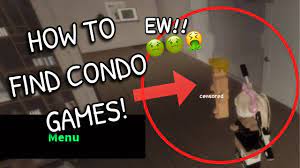 I FOUND ANOTHER SCENTED CONS/CONDO GAME IN ROBLOX?! - How To Find Scented  Con Games - - YouTube
