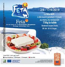 Simple et rapide, la confirmation est immédiate ! Feta Promotions In Selected Restaurants In France Feta Pdo