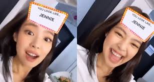 Blackpink jennie, jisoo, and rosé did instagram live on may 9, 2020 kst. Blackpink S Jennie Is Surprised That She Looks Like Jennie In Instagram Filter Kpopmap Kpop Kdrama And Trend Stories Coverage