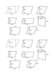 Area Of A Parallelogram And Trapezium Lesson By Jazzyfootsteps Geometry Worksheets Parallelogram Worksheets