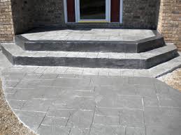 Prices can go beyond this if significant grading is required or a complex decorative finish is requested. Stamped Concrete Concrete Front Steps Design Ideas Novocom Top