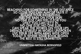 I am unwritten, can't read my mind, i'm undefined / i'm just writer(s): Pin On Inspiration For 2015