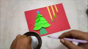 Make your own card online. Easy Merry Christmas Card For Kids 2018 Card Making Tutorial Youtube