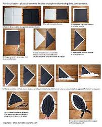 Pliage De Serviette De Table En Forme De Feuille De Palmier Plier Une Serviette En Papier Fe Pliage Serviette Papier Pliage Serviette Feuille Pliage Serviette