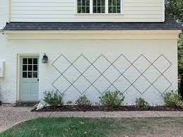 Not like my usual dash of this, smattering of that… metal conduit: Creating A Diy Vine Trellis Young House Love