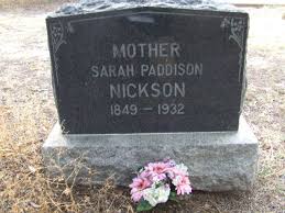 Sara Ann Paddison · Horstman Family History