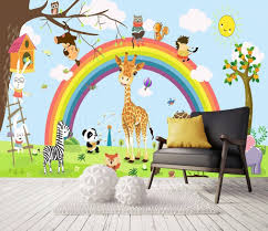 Rengarenk çocuk odası duvar kağıdı çeşitleriyle çocuğunuzun odasına neşe katın! Cocuk Odasi Duvar Kagidi