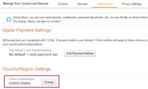 The provider has 7,000+ servers in over 90 countries, and plenty of those are in the u.s. How To Change Kindle Store Country