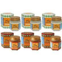 tiger balm set 3x weiss 30g 3 x rot 30g nacken und schulterschmerzen tiger balm und schmerzsalben