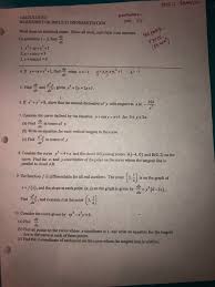 Solved Calculus Bc Worksheet On Implicit Differentiation Chegg Com