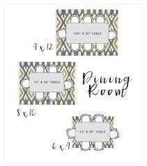 Simple rules for dining room rugs floore. The Perfect Rug Size Red Papaya