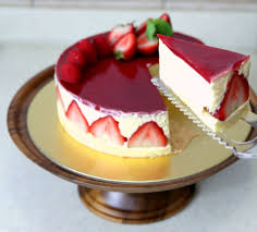 Strawberry Fraisier Cake Sweet Cakes Birthday Cake For Mom Baking