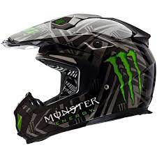 Monster Energy Motocross Helmet Monster Energy Motocross Helmets Dirtbikes