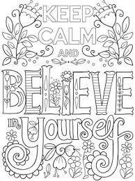 Having an adult coloring book can basically release that stress out as adults focus on how the output will look like rather than thinking what. Kids N Fun Com 20 Coloring Pages Of Keep Calm