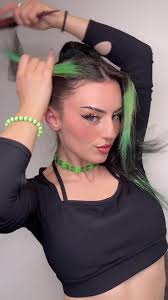 Get my hair rdy with me💚