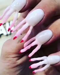 Collection by amara knox • last updated 12 weeks ago. 2018 S Weirdest Nail Art Trends The Craziest Of 2018 Nail Designs