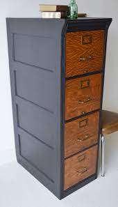 Maybe you would like to learn more about one of these? Black Antique Filing Cabinet With Original Wood Drawers Filing Cabinet Wood Filing Cabinet File Cabinet Makeover