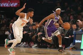 The knicks only allow their opponents to score just below 103 points per game, so the kings are in the knicks also play at the slowest pace in the league which explains why they are last in the league. Kings 102 Knicks 94 De Aaron Fox Takes Over With 30 Points As Sacramento Opens Road Trip With A Win Sactown Royalty
