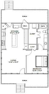 How does a one and a half story house plan benefit the home owner? 28x30 House 1 Bedroom 1 Bath 840 Sq Ft Pdf Floor Plan Instant Download Model 1b In 2021 Tiny House Floor Plans Small House Floor Plans Tiny House Plans