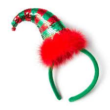 Sequin Elf Hat Headband Claire S Christmas Headband Diy Diy Headband Christmas Accessories