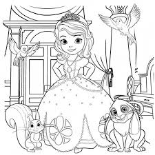 See more ideas about coloring pages, disney coloring pages, sofia the first. Princess Sofia Coloring Pages Coloring Home