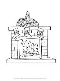 Color these blank pictuers of fireplace decorated with wreaths, garlands and stockings view these pictures of christmas fireplace coloring pages to download and gift these easy printable sheet to. Fireplace With Stockings Coloring Page All Kids Network