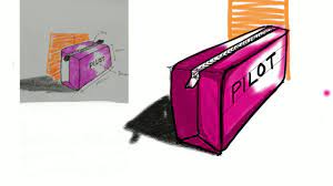 Lakaran unjuran ortografik mempamerkan pandangan 2d pada tiga sudut pandangan. Lakaran 3d Pencil Box Youtube