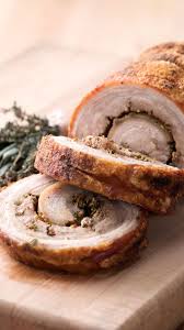 Crispy Pork Belly Porchetta Video Recipe Video Pork Roast Recipes Pork Belly Pork Belly Recipe Oven