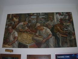 Plymouth Wisconsin Post Office Mural Office Mural Mural Painting