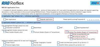 Rhb reflex application form (include certified copy of board resolution / letter of authorisation). Rhb Reflex Userguide
