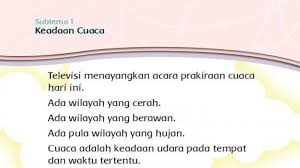 Berikut ini perbedaan cuaca dan iklim. Tuliskan Informasi Yang Kamu Ketahui Tentang Keadaan Cuaca Sesuai Dengan Simbolnya Tribun Padang