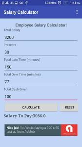 This will calculate the combined tax for both salary and bonus in the. Employee Salary Calculator For Android Apk Download