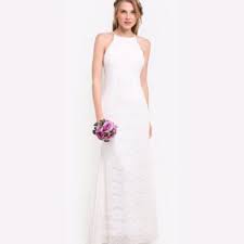 Satin and lace wedding dress. Reserved White Mermaid Lace Maxi Wedding Dress Women S Fashion Dresses Sets Evening Dresses Gowns On Carousell