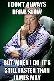 Clarkson On Driving Slow Top Gear Funny Top Gear Top Gear Uk