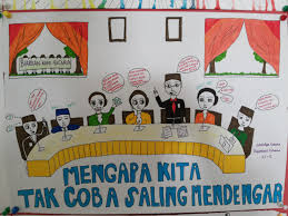 Contoh poster hemat air untuk anak sd. Poster Tentang Pelajaran Pkn