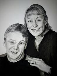 Christmas Artwork for Sale: Graphite and Charcoal Pieces