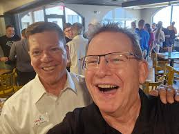 Teacher conference this morning 😅 Mrs Placher Mr Upchurch Mr Jacob