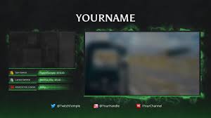 Another simple overlay, in the style of your be right back or starting soon overlays, used the same as a credits reel. Twitch Overlays Templates And Free Downloads Nerd Or Die