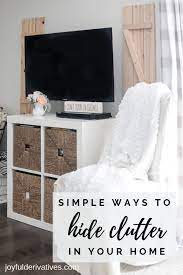 How To Hide Clutter In Your Home Modern Baby Room Room Space Decor