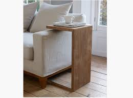 U Shape Side Table With Sofa And Wooden Flooring Id774 Modern Side Table Designs Furniture Designs Produ Diy Sofa Table Living Room Side Table Home Decor