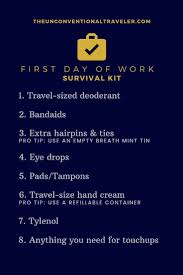 What To Bring To The First Day At Work Post College Journey First Job Tips First Day Of Work Post Grad Life