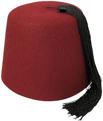 Amazon Com Village Hat Shop Maroon Fez With Black Tassel Clothing Hat Shop Black Tassels Hats
