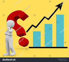 Character Question Mark Grow Chart Bar Stock Illustration 2140171345