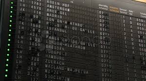 Airport Flight Departure Timetable Showing Scheduled Flights Stock Footage Departure Timetable Airport Flig Departures Stock Video Logo Design Vintage Fashion