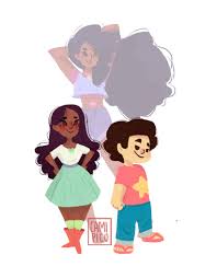 A team of intergalactic warriors fights to protect the universe, but the combination of three. Steven Universe Fanart Domestika