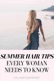 Try applying a little coconut, almond, or olive oil to your scalp and strands regularly. The 15 Best Summer Hair Care Tips Of All Time College Fashion